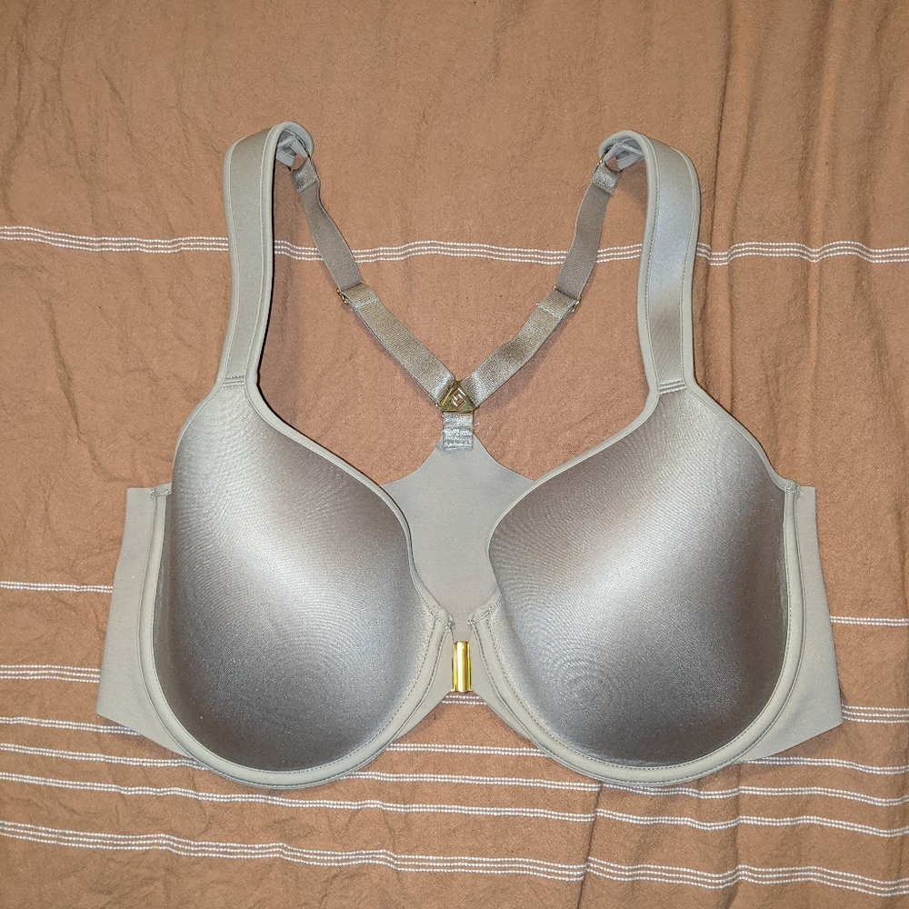 Full coverage racer back bra